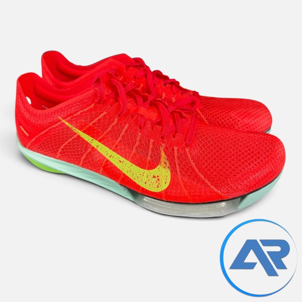 Nike Air Zoom Victory 2 Bright Crimson Lime Blast Men’s Size 7.5 FD8411-600